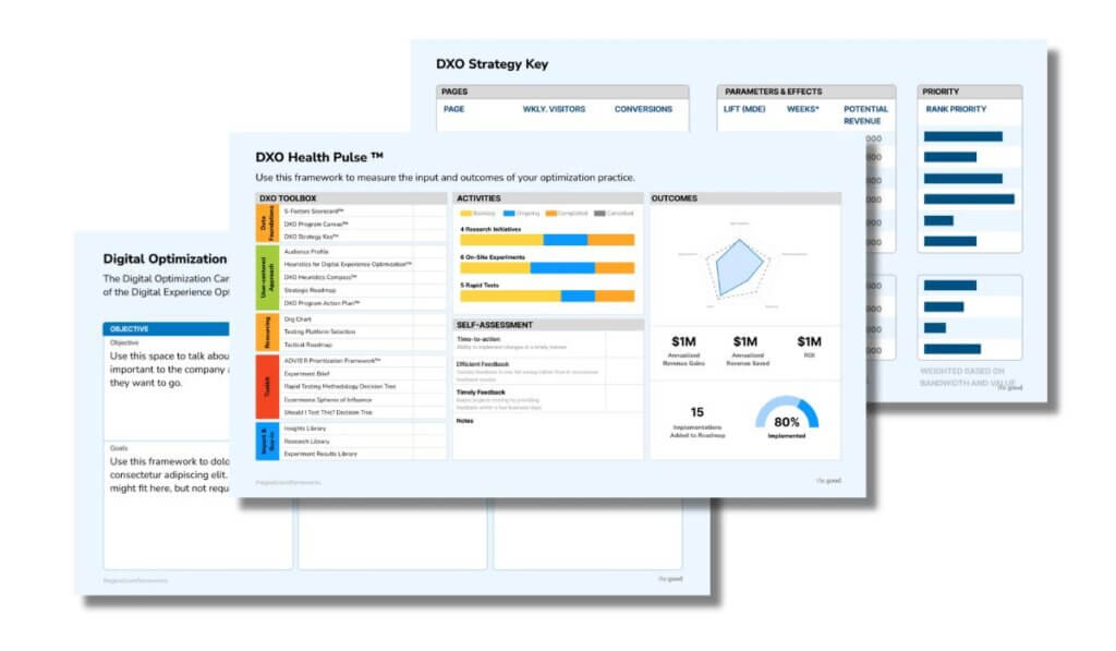 Validation & DXO Deliverables example